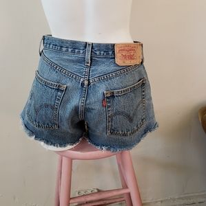 Levis 501 Cut Off Shorts